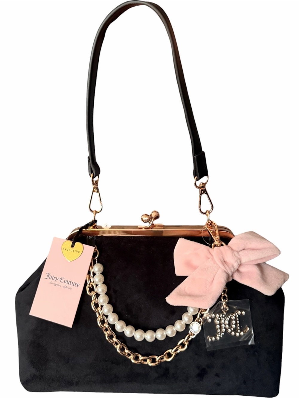 Juicy Couture Kisslock Charm Haus Frame Bag - Picture 2 of 6